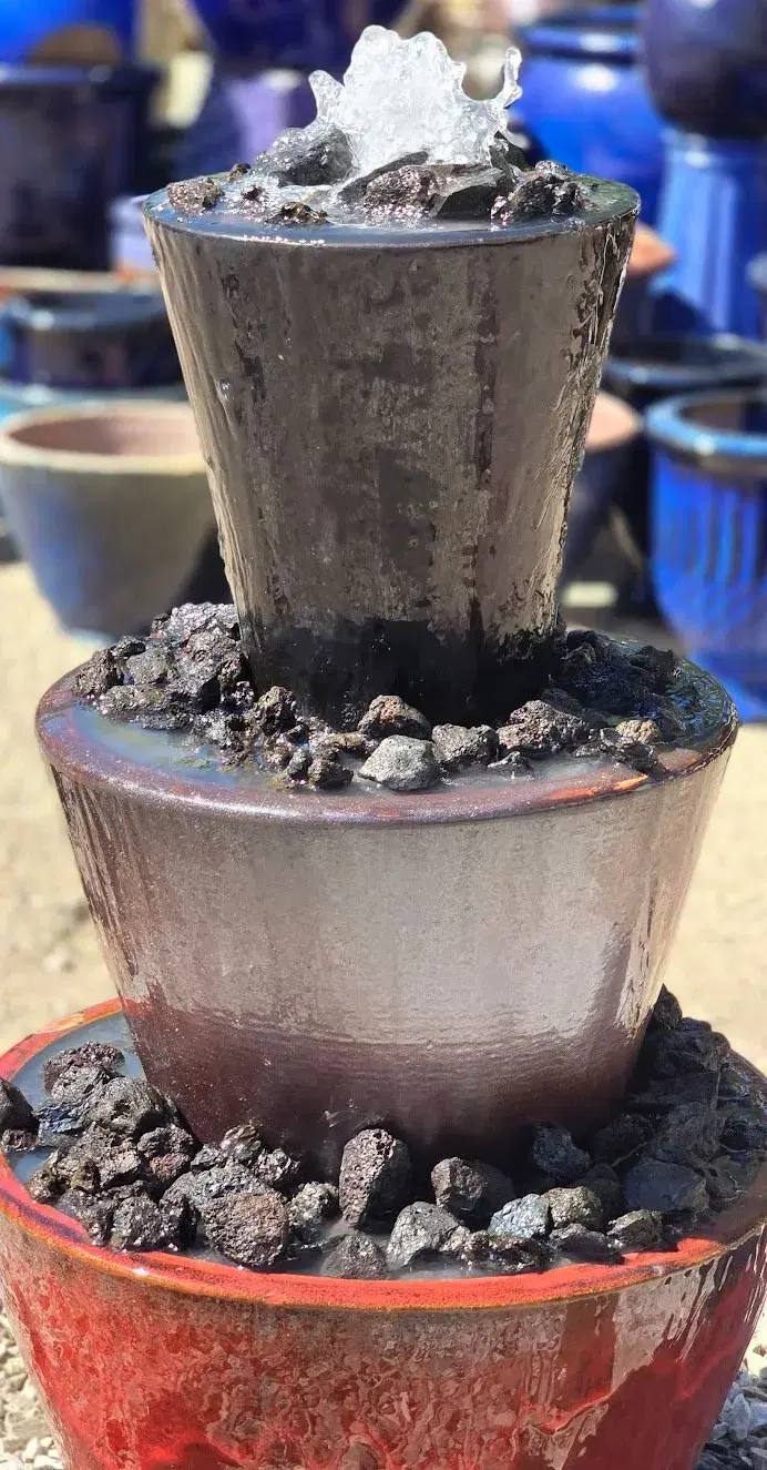 Triple layered fountain