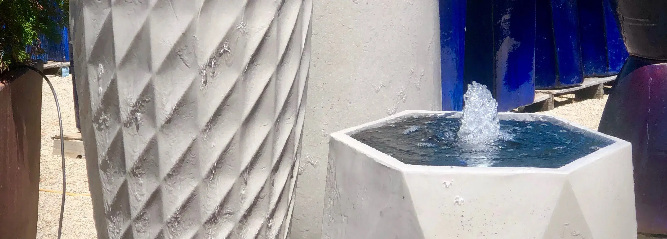 botanicals custom built fountains